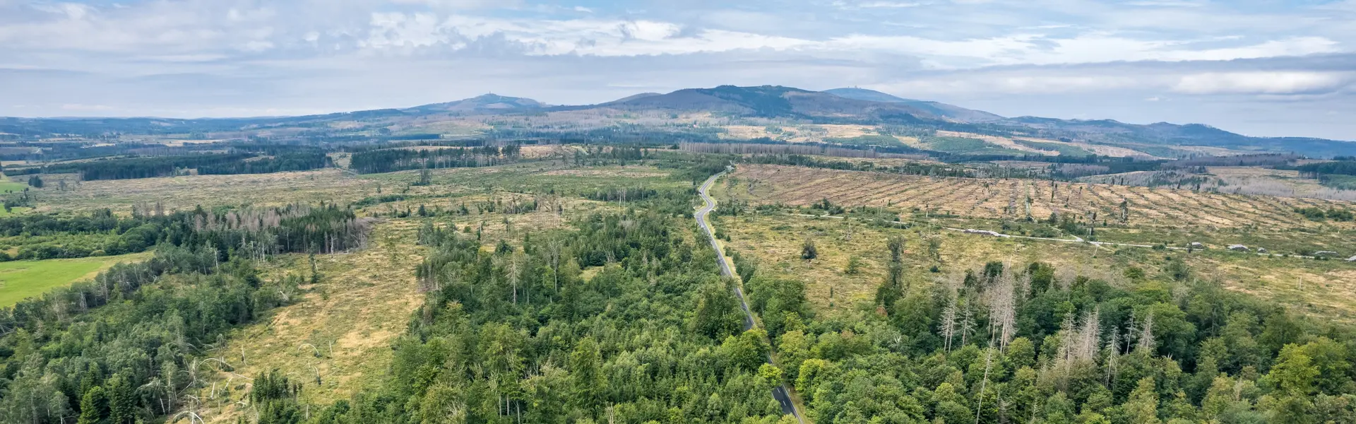 Panoramabild Landschaft